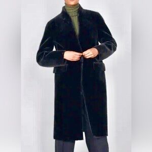 🌸Zara faux shearling low pile coat